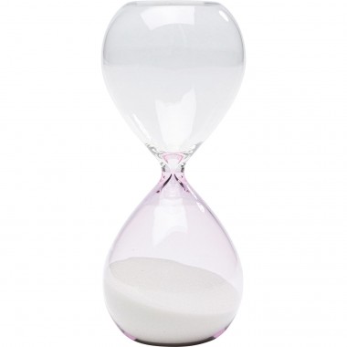 Sablier Timer Rose 17cm Kare Design