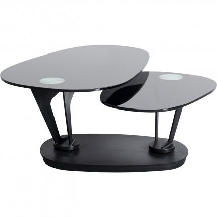 Table basse Franklin noire Kare Design