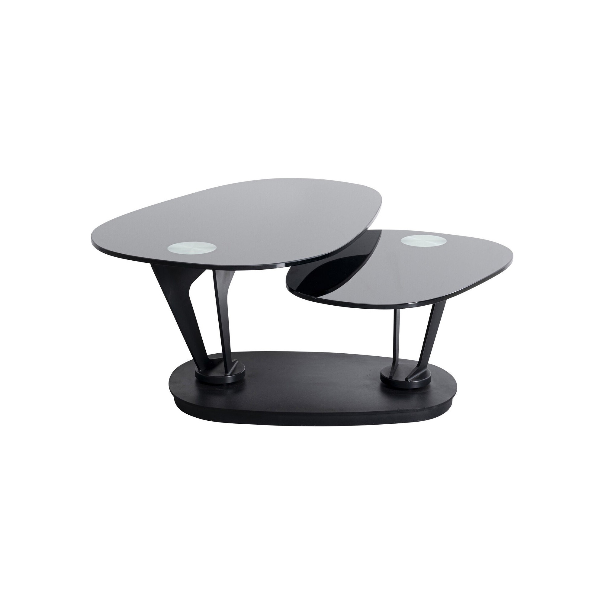 Table basse Franklin noire Kare Design