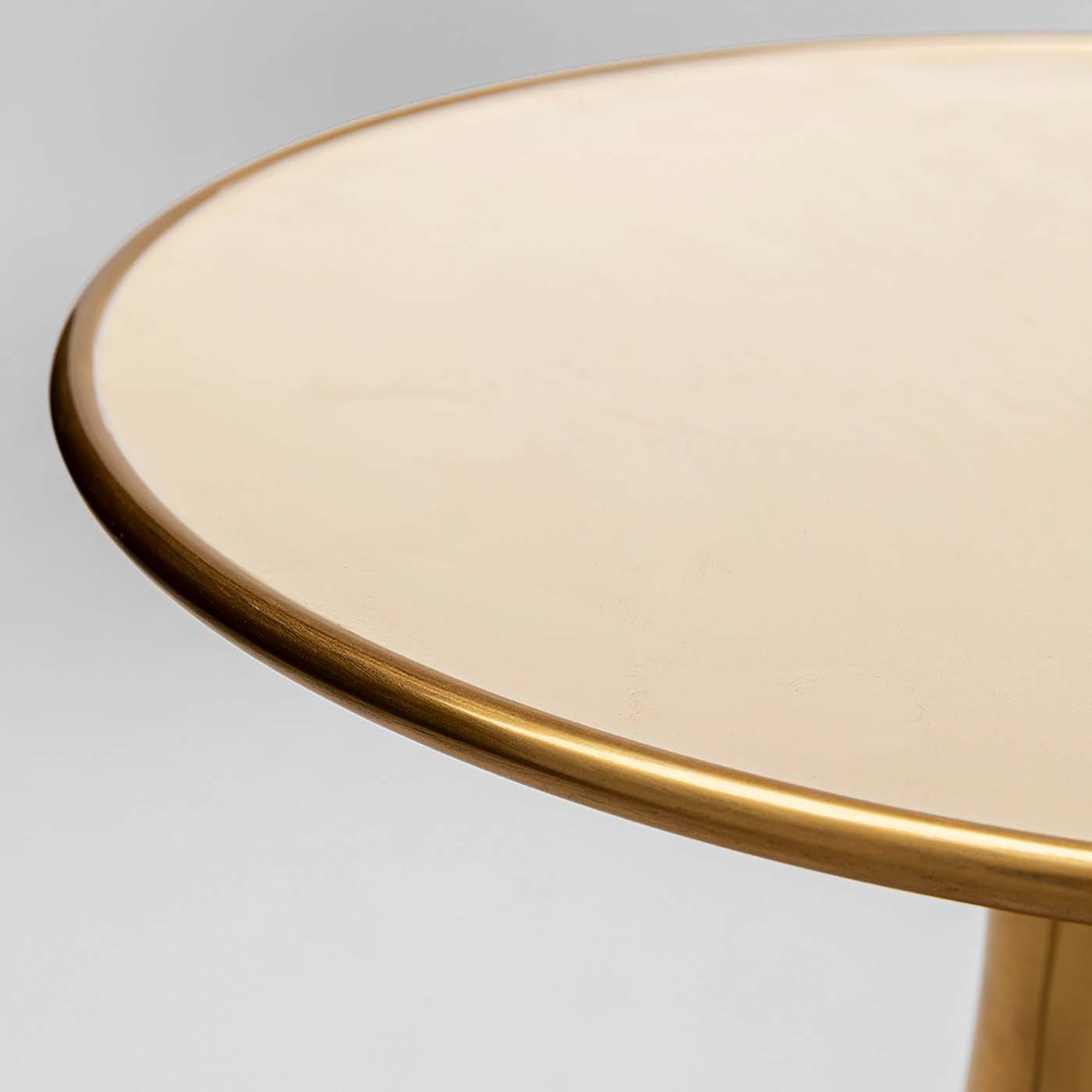 Table d'appoint Spacey 36cm dorée Kare Design