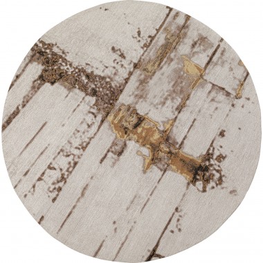 Tapis rond Abstract gris 200cm Kare Design