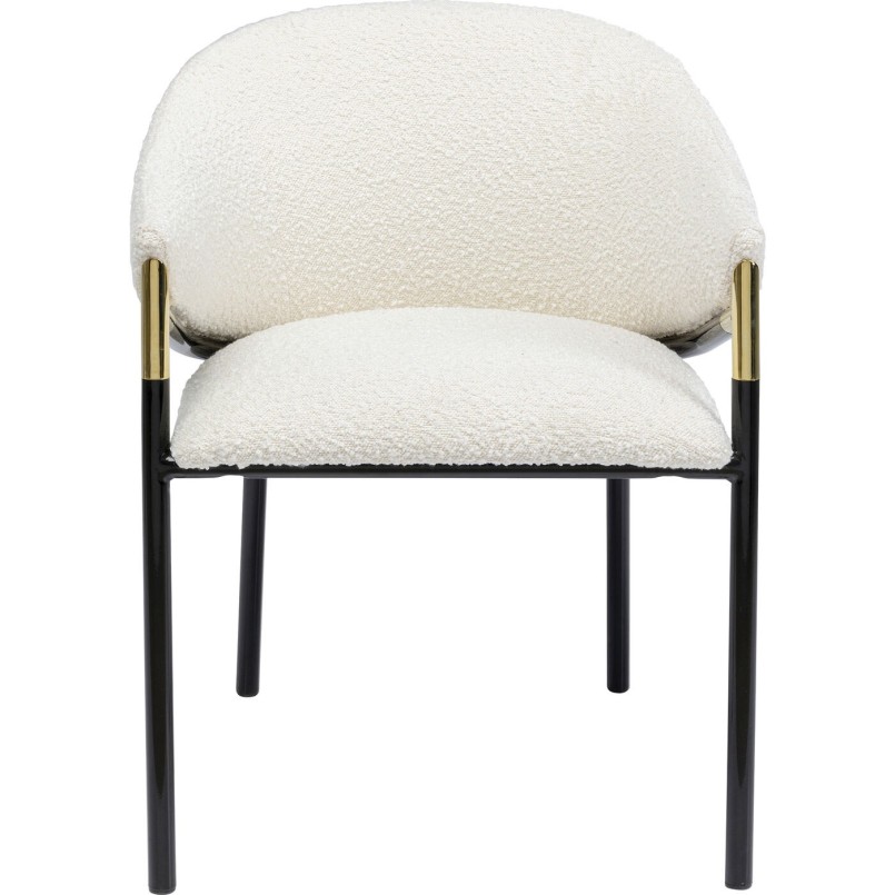 Chaise a. acc. Boulevard blanc