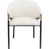 Chaise a. acc. Boulevard blanc