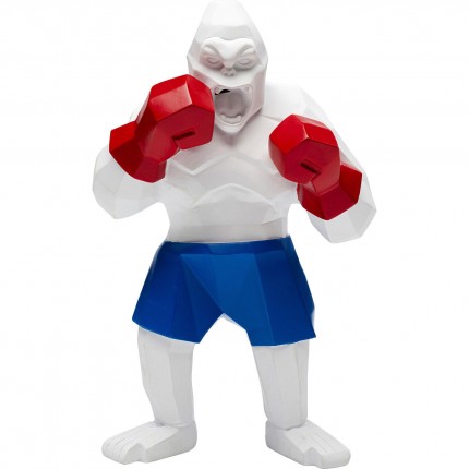 Déco gorille blanc boxeur Kare Design Déco gorille blanc boxeur Kare Design