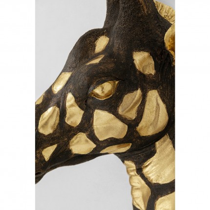 Déco murale girafe dorée Kare Design