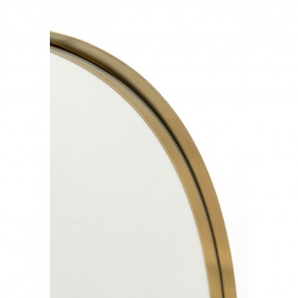 Porte-manteau miroir Tristan 65cm doré Kare Design