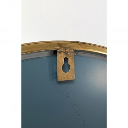 Porte-manteau miroir Tristan 65cm doré Kare Design