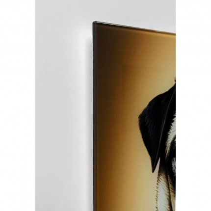 Tableau en verre carlin prince 40x60cm Kare Design
