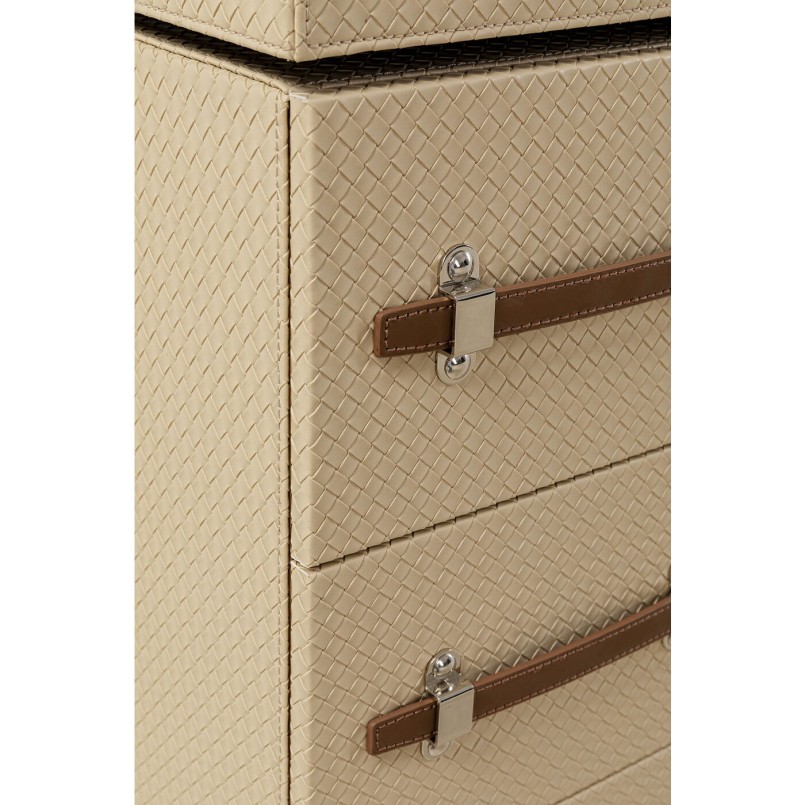 Coiffeuse Combinaison Venezia (rangements + siege) Kare Design