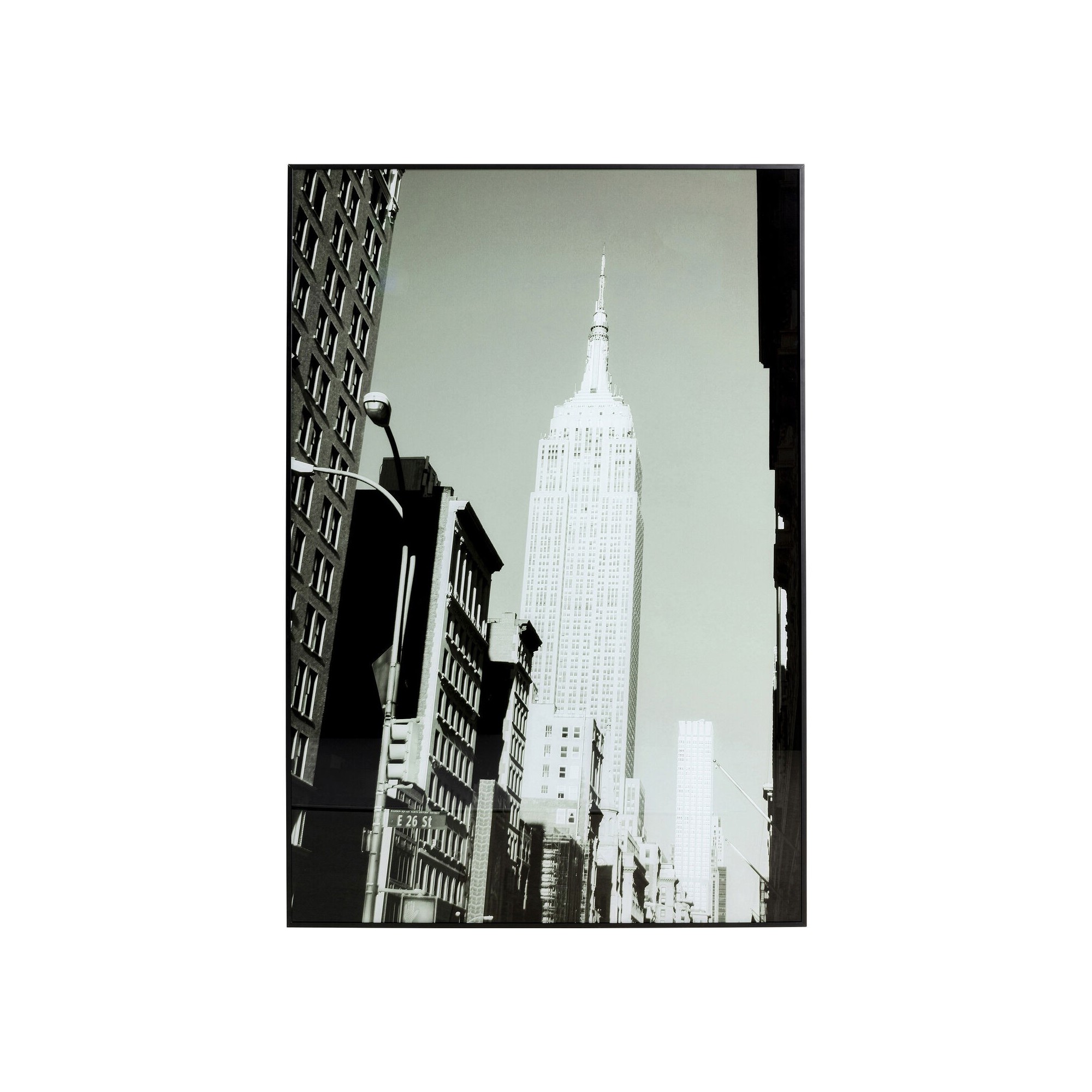 Affiche encadrée Empire State Building 100x150cm Kare Design
