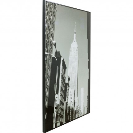 Affiche encadrée Empire State Building 100x150cm Kare Design