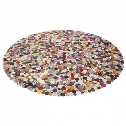 Tapis Patchwork Circle Multi 250cm Kare Design