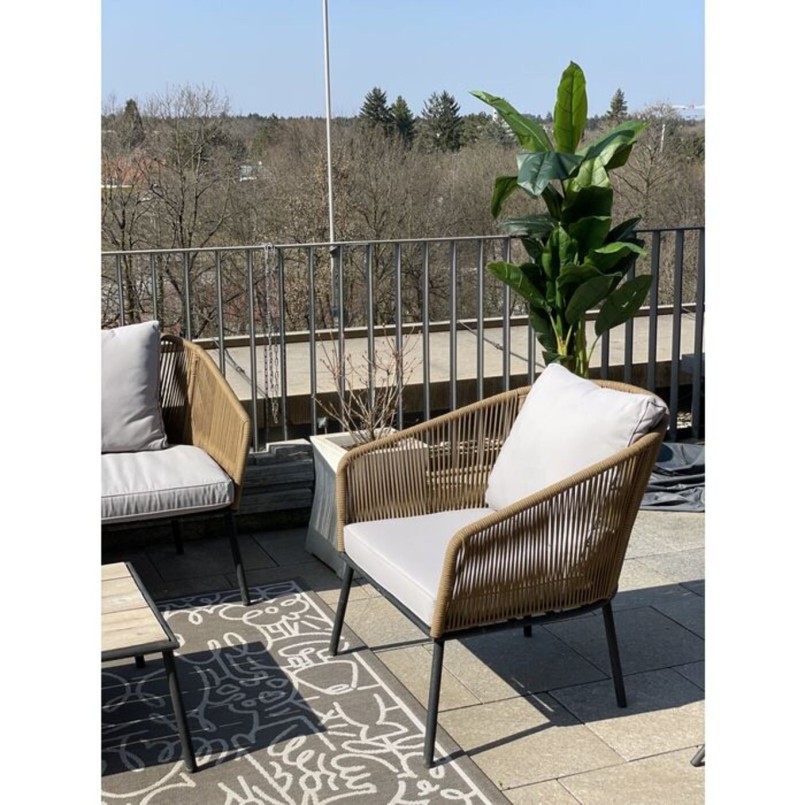 Ensemble de sièges Elba Quattro nature (4-pcs)