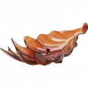 Coupe feuille rouge 49cm Kare Design