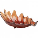 Coupe feuille rouge 49cm Kare Design
