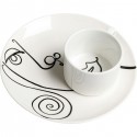 Tasses Viso Donna set de 4 Kare Design