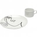 Tasses Viso Donna set de 4 Kare Design