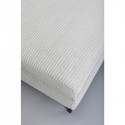 Pouf Gianna Cord gris Kare Design