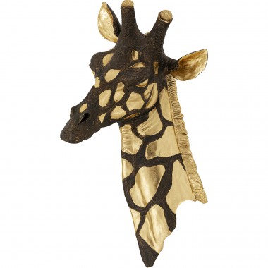 Déco murale girafe dorée Kare Design
