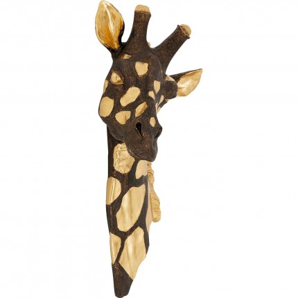 Déco murale girafe dorée Kare Design