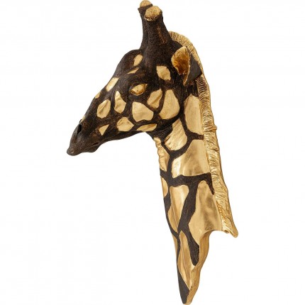 Déco murale girafe dorée Kare Design