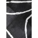 Tapis visages noir Kare Design