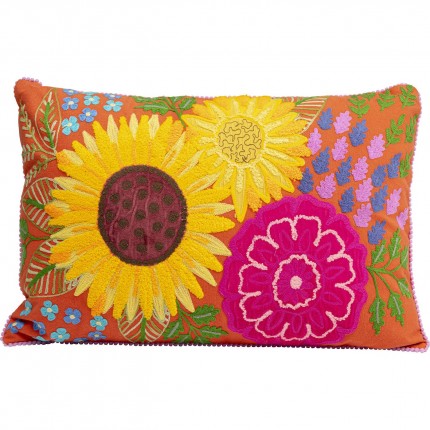 Coussin Girasole orange Kare Design