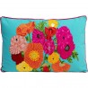 Coussin Fiorista bleu Kare Design