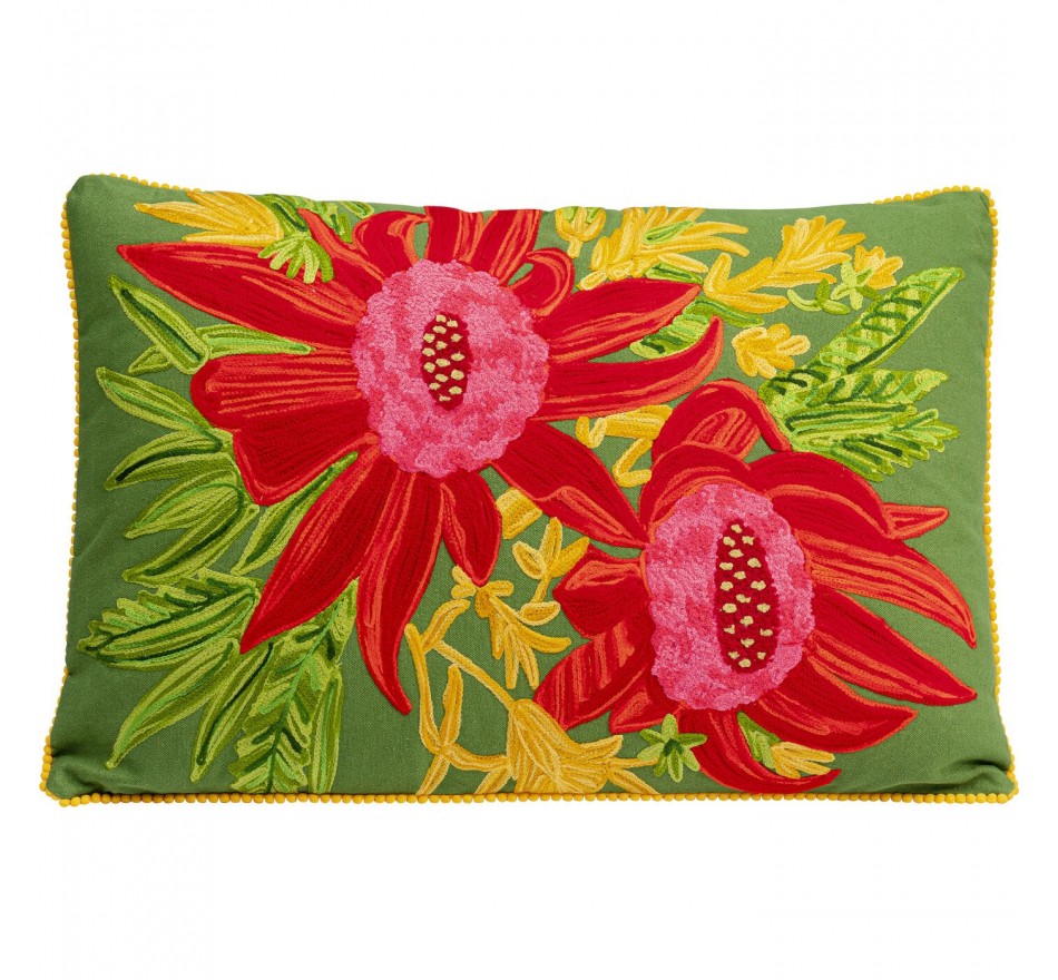 Cushion Fiorista green Kare Design Cushion Fiorista green Kare Design
