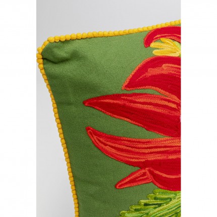 Coussin Fiorista vert Kare Design