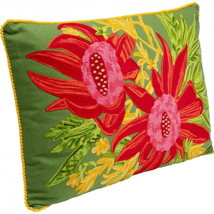 Coussin Fiorista vert Kare Design