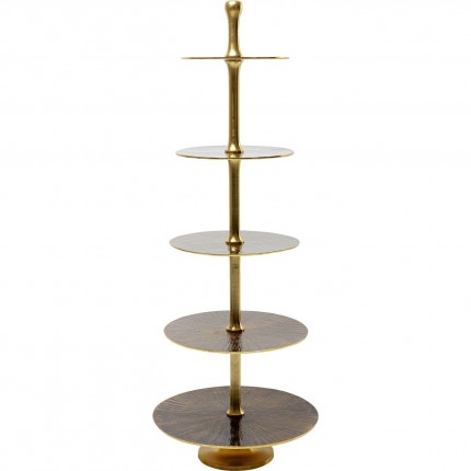Présentoir Lovely 162cm doré Kare Design