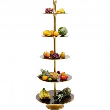 Présentoir Lovely 162cm doré Kare Design
