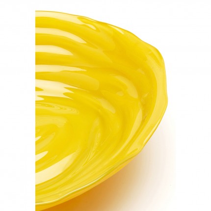 Coupe Tornado jaune 32cm Kare Design