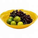 Coupe Tornado jaune 32cm Kare Design