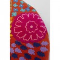 Coussin de sol Girasole orange 75cm Kare Design