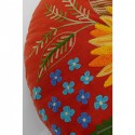 Coussin de sol Girasole orange 75cm Kare Design