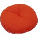 Coussin de sol Girasole orange 75cm Kare Design