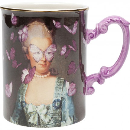 Tasses comtesse papillons set de 6 Kare Design