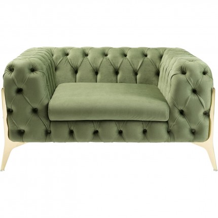 Fauteuil Bellissima velours vert Kare Design