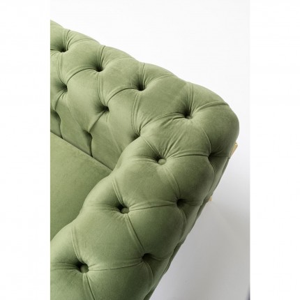 Fauteuil Bellissima velours vert Kare Design