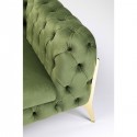 Fauteuil Bellissima velours vert Kare Design