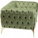 Fauteuil Bellissima velours vert Kare Design