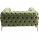 Fauteuil Bellissima velours vert Kare Design