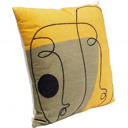 Coussin Face Art 50x50cm Kare Design Coussin Face Art 50x50cm Kare Design