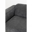 Canapé Henry 3 places gris Kare Design