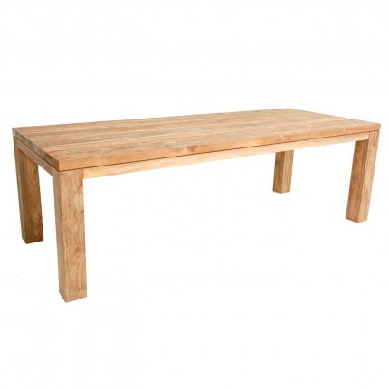 Table de jardin Primitive 250x100cm Gescova