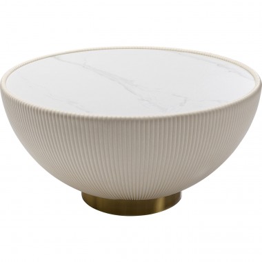 Table basse Endless Vegas blanche Kare Design
