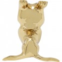 Déco lapin yoga doré Kare Design