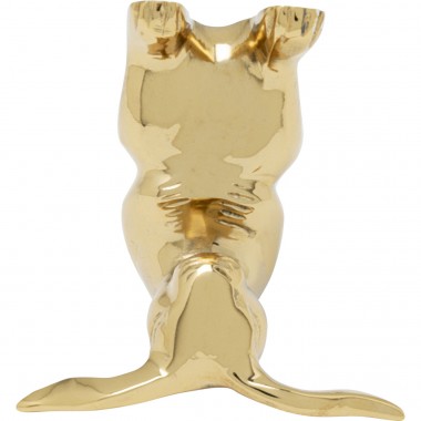 Déco lapin yoga doré Kare Design